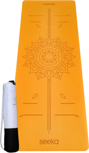 Seeka Yoga Pro Serisi Sun Yoga Mat-Turuncu