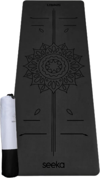 Seeka Yoga Pro Serisi Sun Yoga Mat-Charcoal