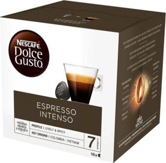 Nescafe Dolce Gusto Espresso Intenso Kapsül Kahve 16'lı