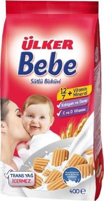 Ülker Bebe Bisküvisi 400 Gr. (4'lü)