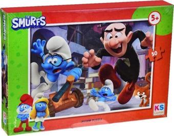Ks Games Puzzle 50 Parça Smurf SMR709