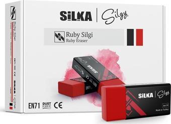 Silka Ruby Silgi Kırmızı Art.59 (30 Lu Paket)