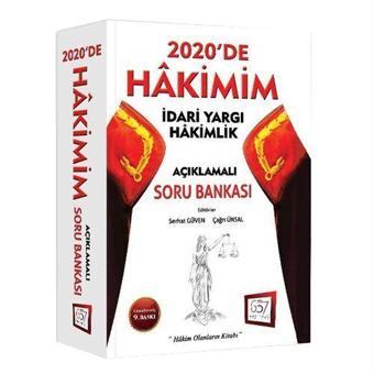 2019 Hakimim İdari Yargı Hakimlik Açıklamalı Soru Bankası - 657 Yayınevi