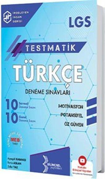 2021 LGS Testmatik Türkçe Deneme Sınavları - Bilinçsel Yayınları