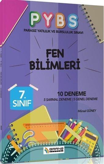 7. Sınıf PYBS Fen Bilimleri 10 Deneme - Branş Akademi