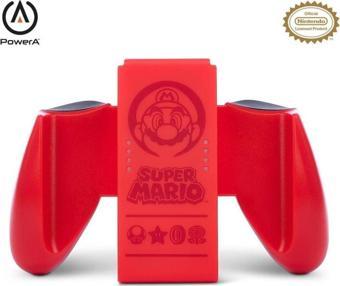 Nintendo Switch Joycon Comfort Grip Lisanslı Super Mario Red