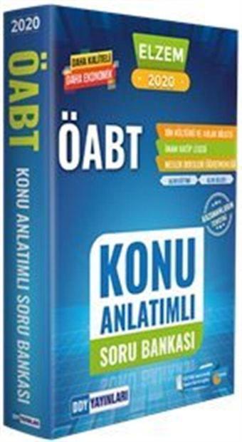 2020 ÖABT Din Kültürü ve Ahlak Bilgisi ELZEM SERİSİ Konu Anlatımlı Soru Bankası - DDY Yayınları