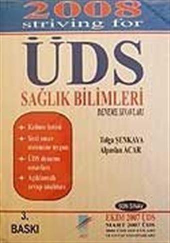 2008 Striving For ÜDS Sağlık Bilimleri Deneme Sınavları - Art Basın Yayın