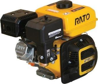 Rato R210 Benzinli Motor 19 mm Kamalı Krank 7 Hp