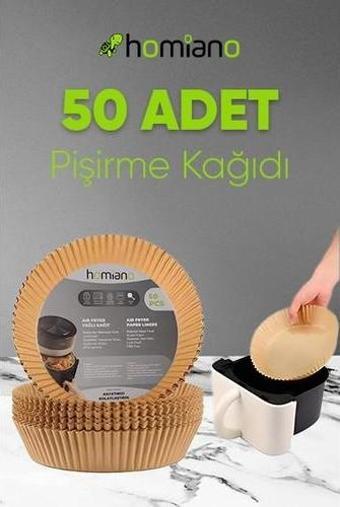 Homiano Fritöz Yağlı Kağıt 5 lt 50 Adet