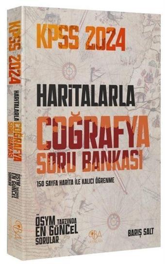 2024 KPSS Haritalarla Coğrafya Soru Bankası