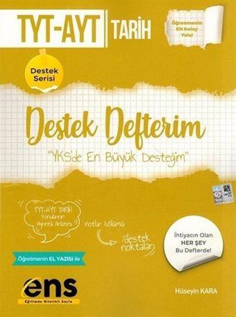 TYT AYT Tarih Destek Defterim - Ens Yayıncılık