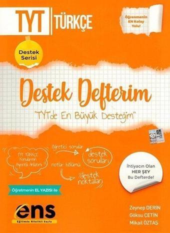 TYT Türkçe Destek Defterim - Ens Yayıncılık
