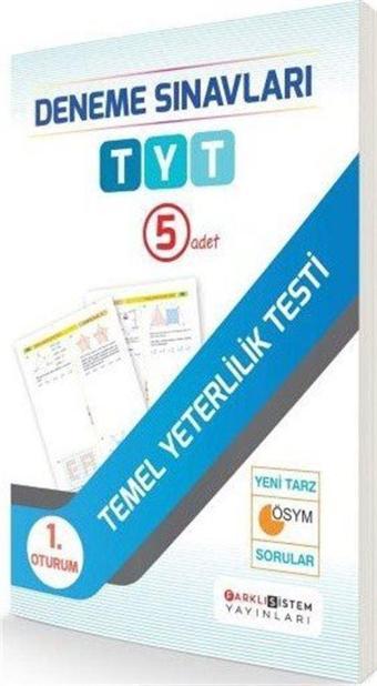 TYT 5 Deneme Sınavı - Farklı Sistem Yayınları
