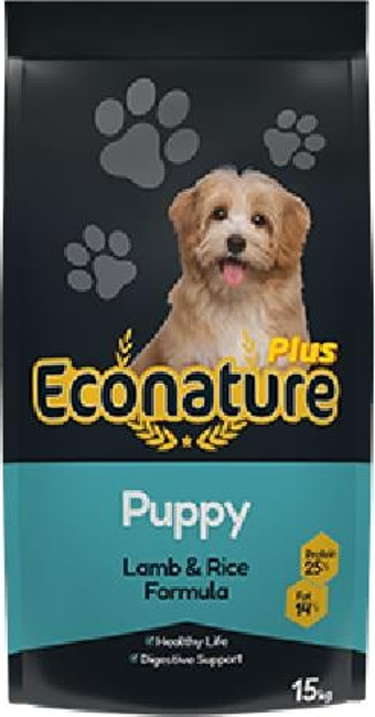 Econature Plus Puppy Kuzu Etli ve Pirinçli Yavru Köpek Maması 15 Kg