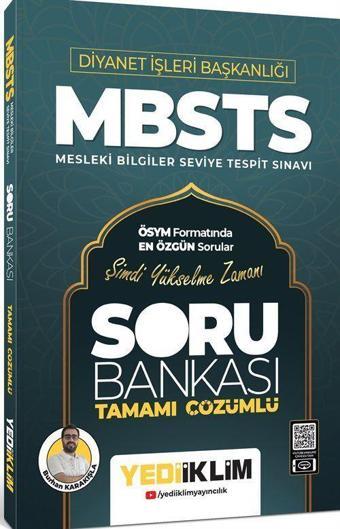 Diyanet İşleri Başkanlığı MBSTS Tamamı Çözümlü Soru Bankası - Yediiklim Yayınları