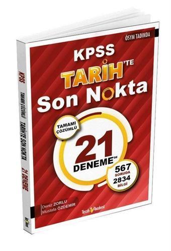 KPSS Tarihte Son Nokta 21 Çözümlü Deneme