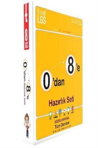 LGS 0'dan 8'e Hazırlık Seti Sözel-Sayısal - Tonguç Akademi