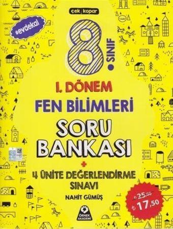 8. Sınıf 1. Dönem Fen Bilimleri Soru Bankası - Örnek Akademi Yayınları