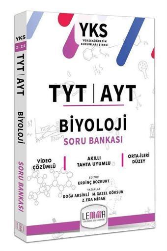 2020 TYT AYT Biyoloji Soru Bankası - Lemma Yayınları
