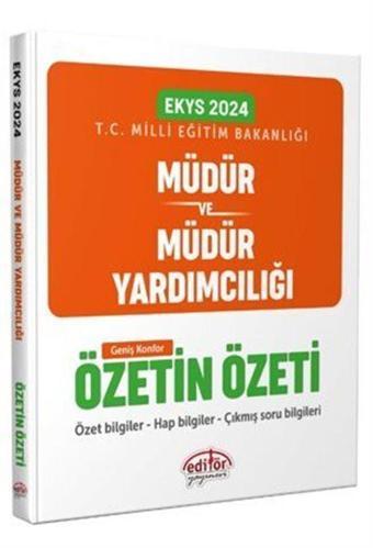 Meb Müdür Ve Müdür Yardımcılığı Özetin Özeti