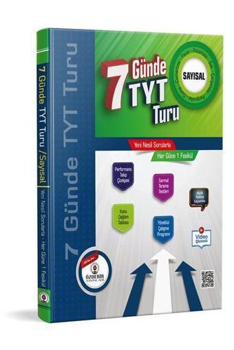 7 Günde 7 TYT Turu Sayısal Kitapçığı - Özdebir Yayınları