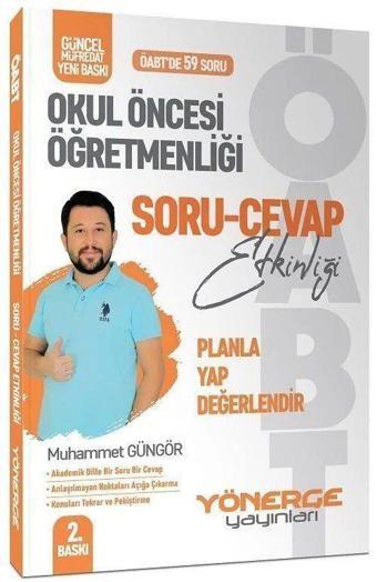 ÖABT Okul Öncesi Öğretmenliği Soru Cevap Etkinliği - Yönerge Yayınları