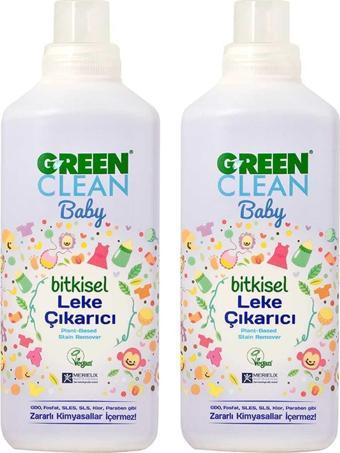 U Green Clean Baby Bitkisel Leke Çıkarıcı 1000 Ml - 2'Li Set