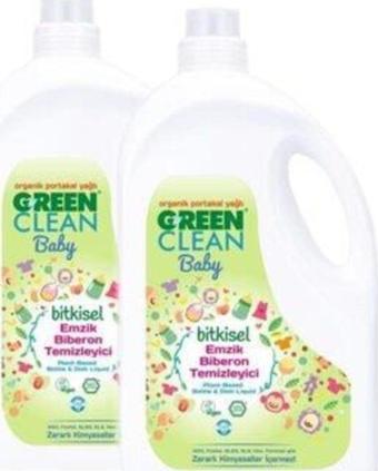 U Green Clean Baby Emzik Biberon Temizleyici 2,75 Lt 2'Li Set