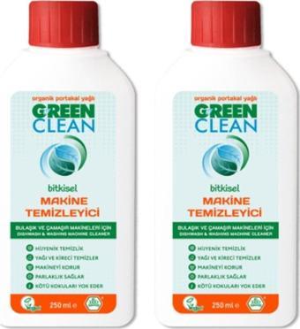 U Green Clean Bitkisel Bulaşık Ve Çamaşır Makine Temizleyici 250Ml 2'Li Set