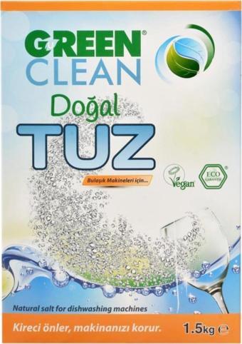 U Green Clean Organik Bulaşık Makinası Doğal Tuz 1,5 Kg