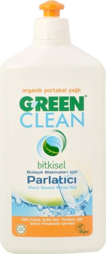 U Green Clean Organik Portakal Yağlı Bulaşık Makinesı Parlatıcı 500 Ml