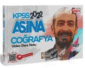 2022 KPSS Aşina Coğrafya Video Ders Notu - İsem Kitap