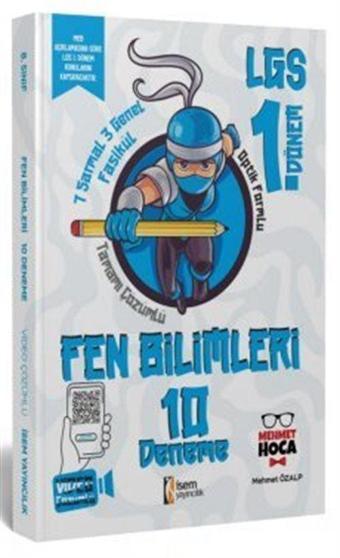 2023 LGS 1. Dönem Fen Bilimleri 10 Branş Deneme - İsem Kitap