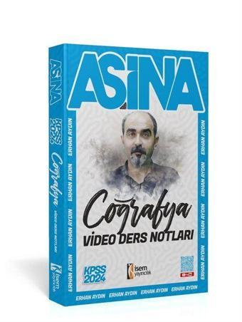 2024 KPSS Aşina Coğrafya Video Ders Notları - İsem Kitap