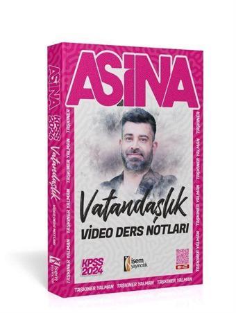 2024 KPSS Aşina Vatandaşlık Video Ders Notları - İsem Kitap