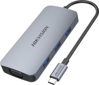Hikvision HS-HUB-DS801 8 Port Usb 3.0 Port Type-C Dönüştürücü
