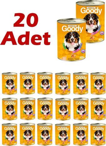 Goody Tavuklu Yetişkin Köpek Konservesi 400 Gr 20 Adet