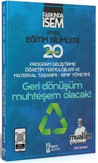 2024 Farkında İsem KPSS Muallim Eğitim Bilimleri Program Geliştirme Öğretim Teknolojileri Ve Materyal Tasarımı-Sınıf ... - İsem Yayıncılık