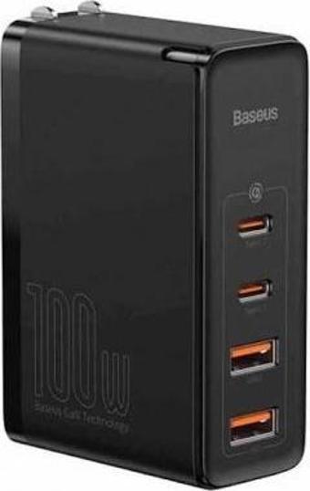 Baseus Gan2 Pro 100W 2c+2u Hızlı Şarj Adaptörü