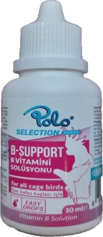 Polo B-Support 30ml (B Vitamini Solüsyonu) Kuş Vitamini 30ml