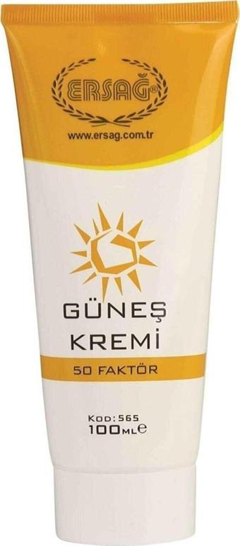 Ersağ Güneş Kremi 100 Ml (50 Faktör)