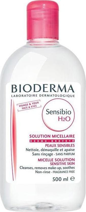 Bioderma Sensibio H2O Yüz ve Makyaj Temizleme Suyu 500 ml