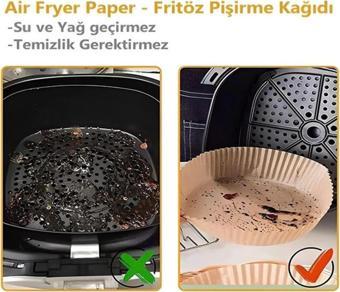 Onigonline Fritöz Kızartma Sunum Ve Pişirme Kağıdı 50 Adet