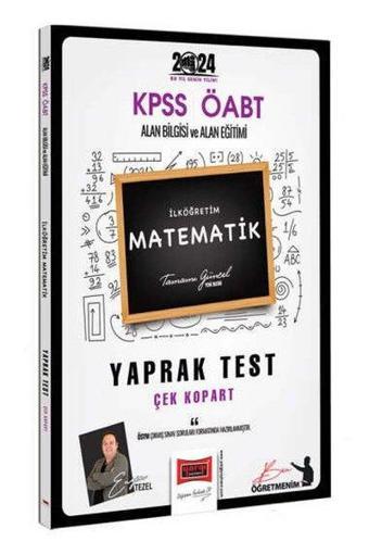 2024 ÖABT İlköğretim Matematik Öğretmenliği Yaprak Test - Yargı Yayınları