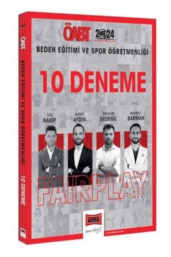 2024 ÖABT Beden Eğitimi ve Spor Öğretmenliği Fairplay 10 Deneme - Can Nakip - Yargı Yayınları