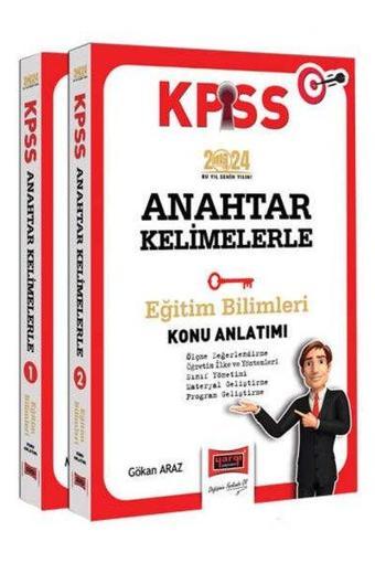 2024 KPSS Eğitim Bilimleri Anahtar Kelimelerle Konu Anlatımı ( 2 Kitap ) - Mustafa Alkan - Yargı Yayınları