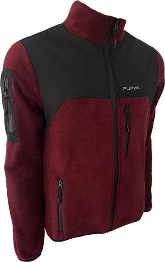 Platan Coat Ones-P Outdoor Polar Mont - Ceket Bordo Unisex