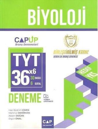 Çap Yayınları TYT Biyoloji 30 x 6 Up Deneme - Çap Yayınları