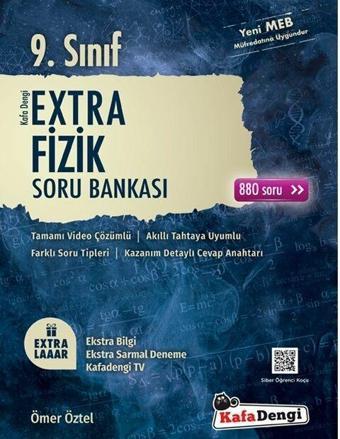 Kafa Dengi 9. Sınıf Fizik Extra Soru Bankası - Kafa Dengi